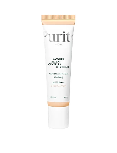 ВВ крем с экстрактом центеллы Purito Seoul Wonder Releaf Centella BB Cream (№13 Neutral Ivory) 30 ml - фото 1 - Miraton