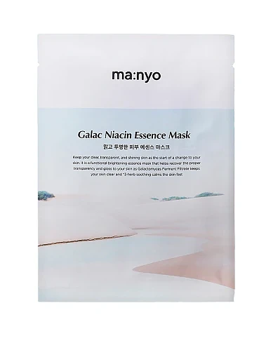 Маска тканевая для осветления кожи Manyo Galac Niacin 2. 0 - фото 1 - Miraton