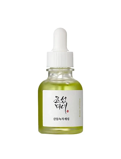 Заспокійлива сироватка із зеленим чаєм і пантенолом Beauty of Joseon Calming serum: Green tea + Pant(Beauty of Joseon Заспокійлива сироватка із зеленим) - фото 1 - Miraton