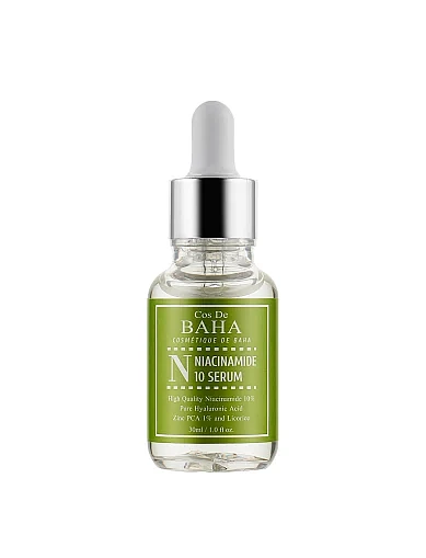 Сироватка з ніацинамідом Cos De BAHA Niacinamide Serum(Cos De BAHA Сироватка з ніацинамідом Niacinamide S) - фото 1 - Miraton