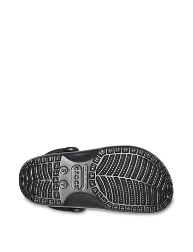 Мужские кроксы Crocs резиновые черные - фото 7 - Miraton