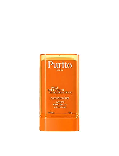 Стік сонцезахисний з керамідами Purito Seoul Daily Soft Touch Sunscreen Stick, 20g(Стік сонцезахисний з керамідами Purito Seoul Daily) - фото 1 - Miraton
