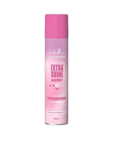 Лак для волос Invisibobble HAIR STYLING Extra Shine Hair Spray, 250ml - фото 1 - Miraton