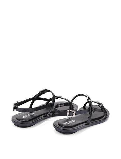 Жіночі сандалі шкіряні чорні(FT2597A-5-1) - фото 4 - Miraton