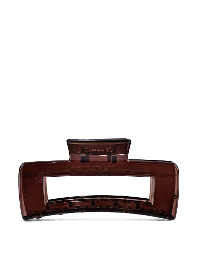 Заколка-краб MIRATON коричневая - фото 1 - Miraton