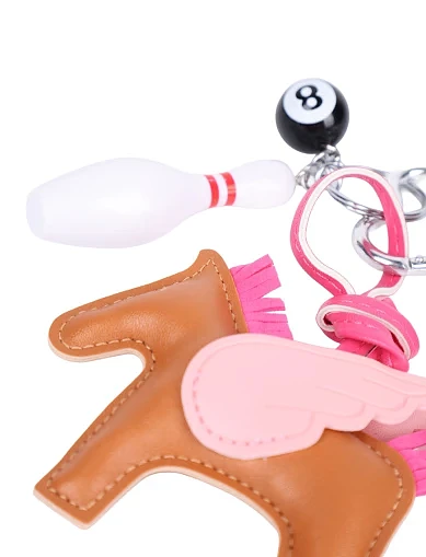 Брелок для сумок MIRATON пегас з підвісками(WJ-3) - фото 2 - Miraton