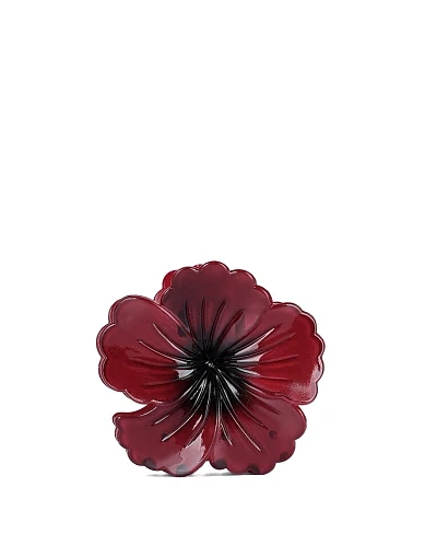Заколка-краб міні MIRATON квітка(KJ-10) - фото 1 - Miraton