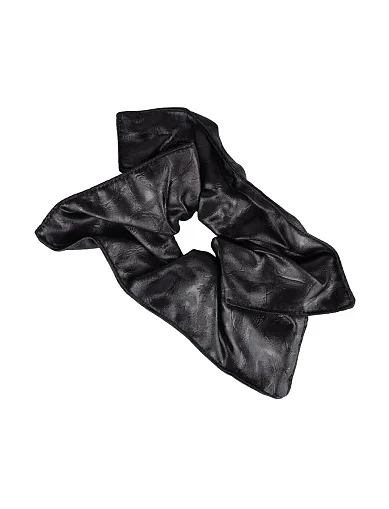 Резинка MIRATON чорна з екошкіри(FM-9) - фото 1 - Miraton