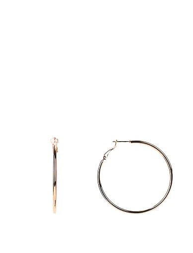 Сережки конго в позолоті(SK-6ОЗ25-26) - фото 1 - Miraton