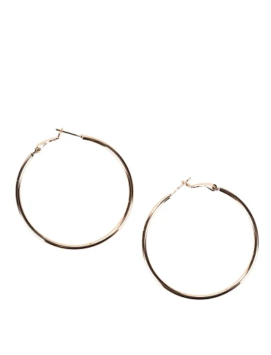 Сережки конго в позолоті(SK-6ОЗ25-26) - фото 2 - Miraton