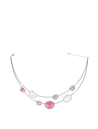 Ожерелье MIRATON посеребренное в античном стиле - фото 1 - Miraton