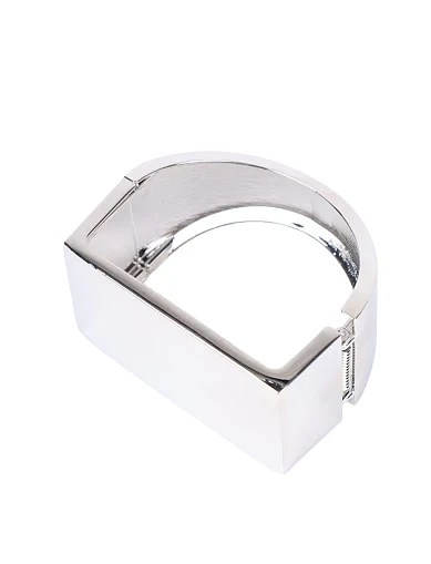 Браслет MIRATON квадратний в сріблі - фото 3 - Miraton