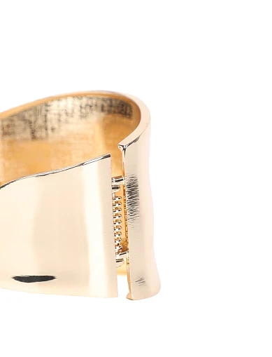 Браслет MIRATON широкий золотистий - фото 2 - Miraton