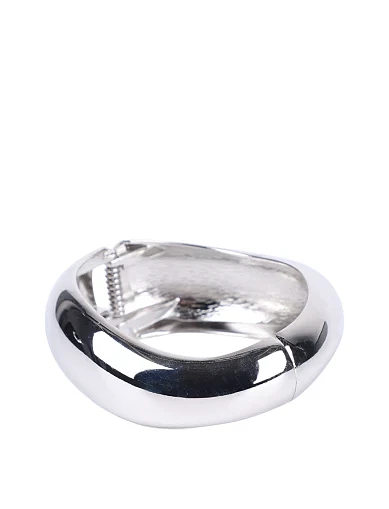 Браслет MIRATON вигнутий сріблястий - фото 1 - Miraton