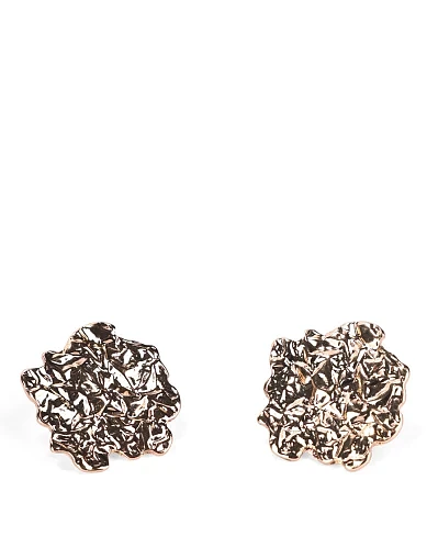 Сережки пусети в позолоті(SP-81) - фото 2 - Miraton