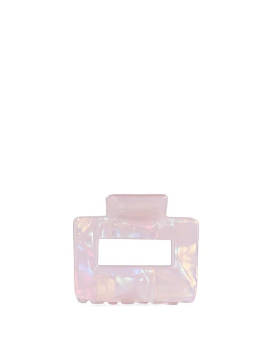 Заколка-краб мини MIRATON розовая - фото 1 - Miraton