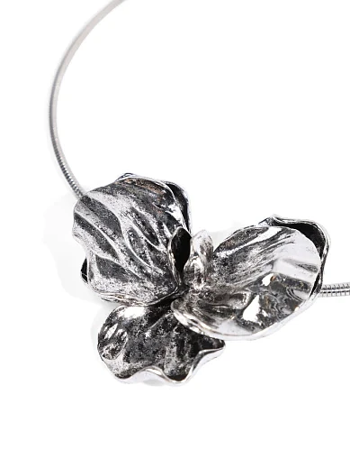 Чокер MIRATON з квіткою метал(PX-53) - фото 2 - Miraton