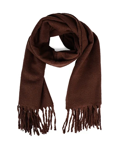 Шарф тканинний коричневий(BC-2) - фото 1 - Miraton