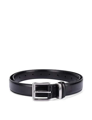 Ремень кожаный черный - фото 1 - Miraton