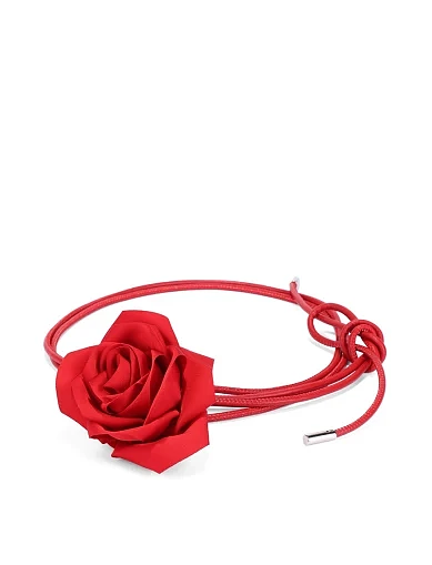 Ремінь тканинний червоний(PP-22) - фото 1 - Miraton