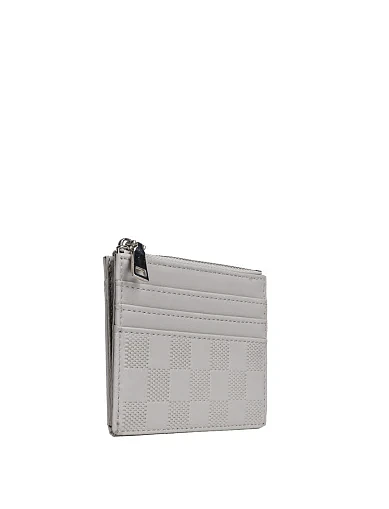 Монетниця з екошкіри сіра(A673-3) - фото 2 - Miraton