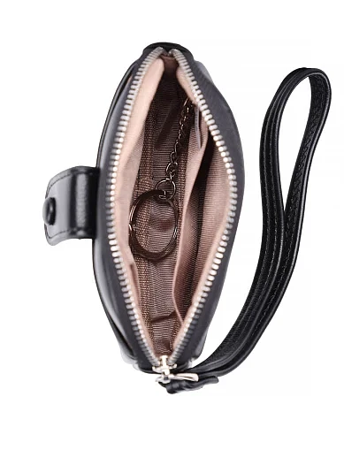 Монетниця з екошкіри чорна(N197-1) - фото 4 - Miraton