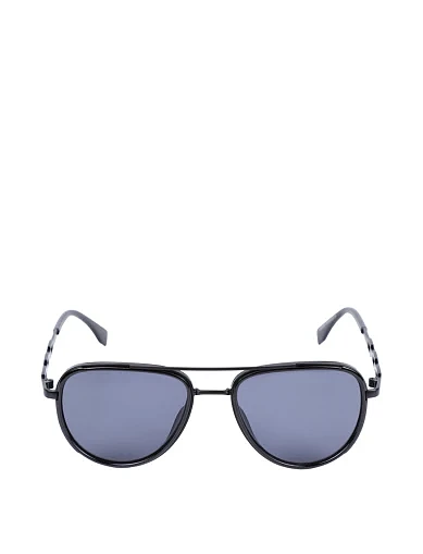 Солнцезащитные очки-маски синие - фото 1 - Miraton