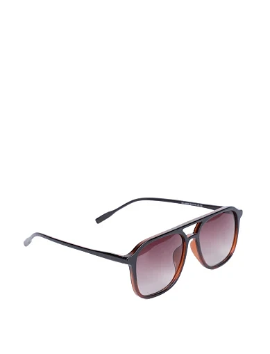 Солнцезащитные очки-маски в леопардовой оправе - фото 2 - Miraton