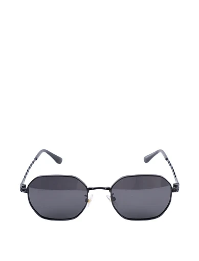 Солнцезащитные очки прямоугольные черные - фото 1 - Miraton