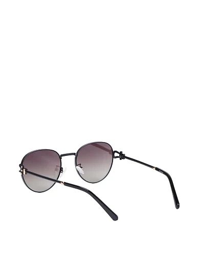 Солнцезащитные очки с градиентом коричневые - фото 3 - Miraton