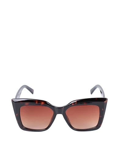 Солнцезащитные очки кошачий глаз в леопардовой оправе - фото 1 - Miraton