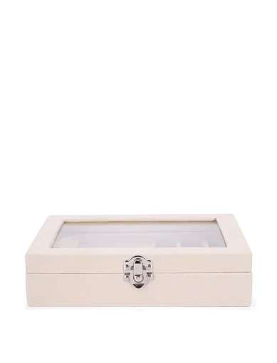 Бокс для украшений молочный - фото 1 - Miraton