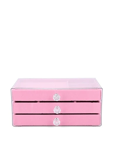 Бокс для украшений розовый - фото 1 - Miraton