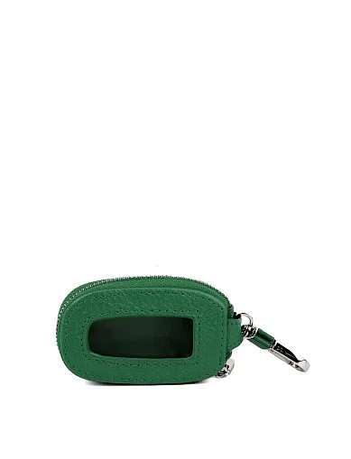 Ключниці шкіряні зелені(126-2) - фото 3 - Miraton