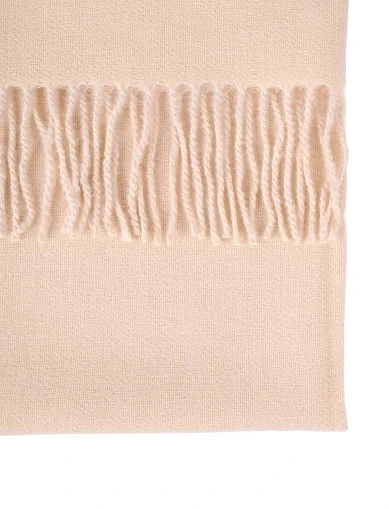 Шарф тканинний молочний(TK-15) - фото 2 - Miraton