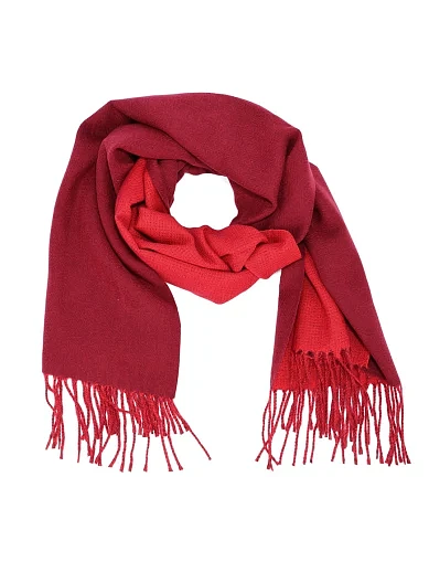 Шарф тканинний червоний(TK-23) - фото 1 - Miraton