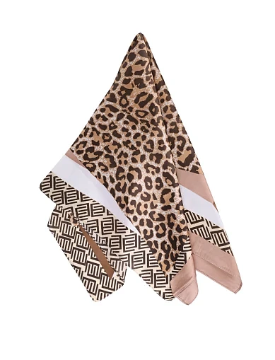 Хустка тканинна коричнева(KS-9) - фото 1 - Miraton