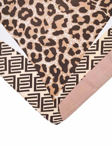 Хустка тканинна коричнева(KS-9) - фото 2 - Miraton