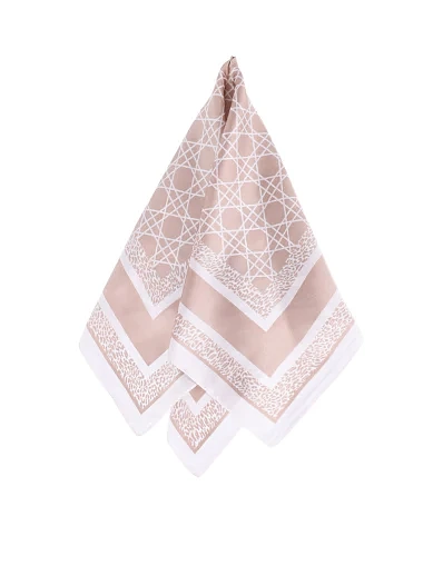 Платок тканевый бежевый - фото 1 - Miraton