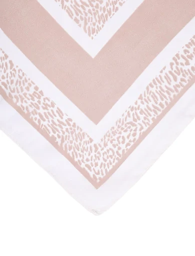 Платок тканевый бежевый - фото 2 - Miraton