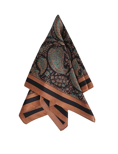 Хустка тканинна коричнева(KS-16) - фото 1 - Miraton