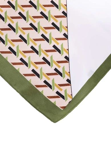 Хустка тканинна зелена(KS-18) - фото 2 - Miraton