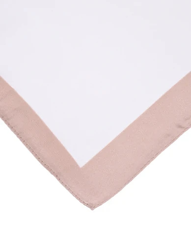 Платок тканевый бежевый - фото 2 - Miraton