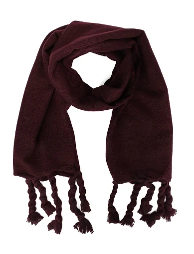 Шарф тканинний бордовий(CK-1) - фото 1 - Miraton