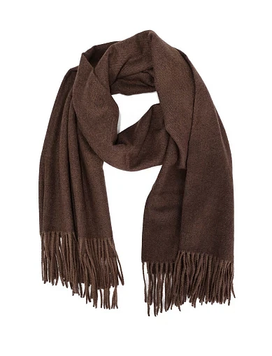 Шарф тканинний коричневий(CC-6) - фото 1 - Miraton
