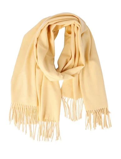 Шарф тканевый желтый - фото 1 - Miraton