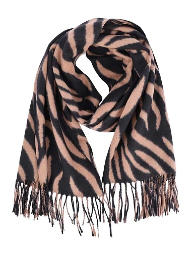 Шарф тканинний бежевий(CC-11) - фото 1 - Miraton