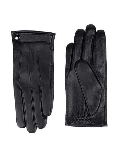 Перчатки кожаные черные - фото 1 - Miraton