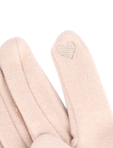 Перчатки тканевые молочные - фото 2 - Miraton