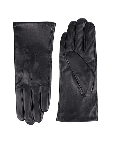 Перчатки кожаные черные - фото 1 - Miraton